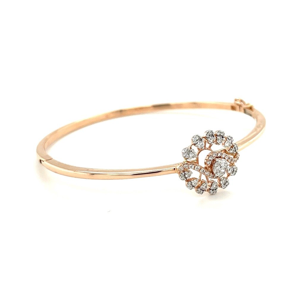 Roue Diamond Bracelet in 14k Gold with 53 Cents Diamonds