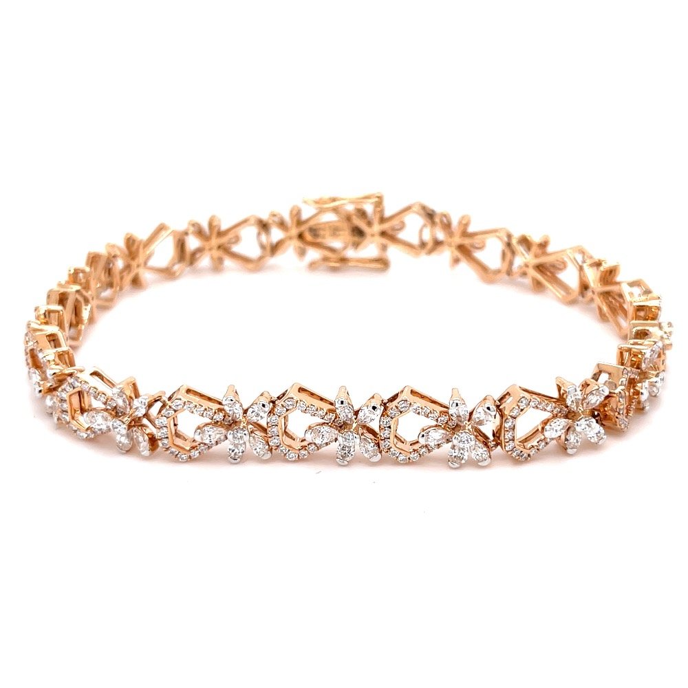 Hermoso Flexible Tennis Bracelet in...