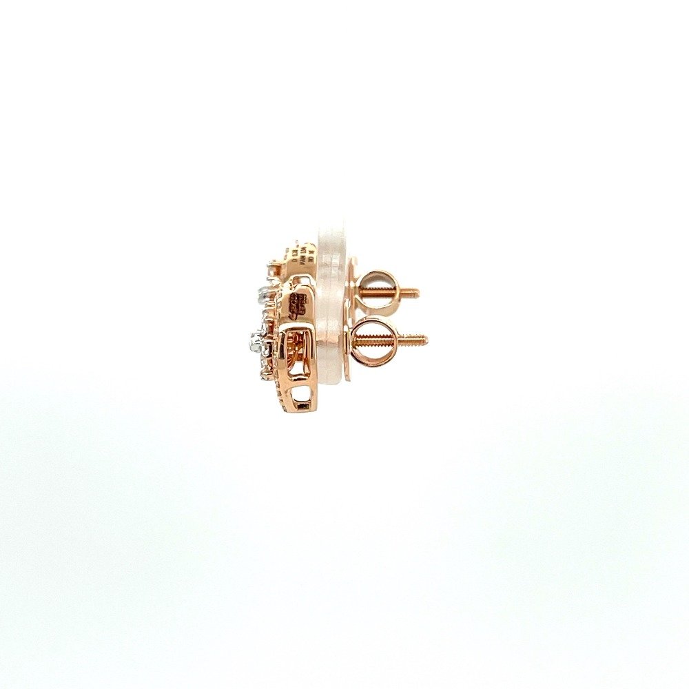 2 Variant Diamond Earring Studs with Pear Shaped Diamonds