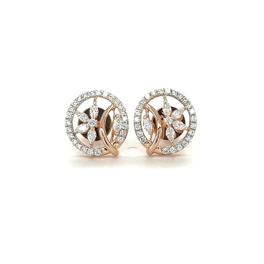 Enchanted diamond windmill stud ear...