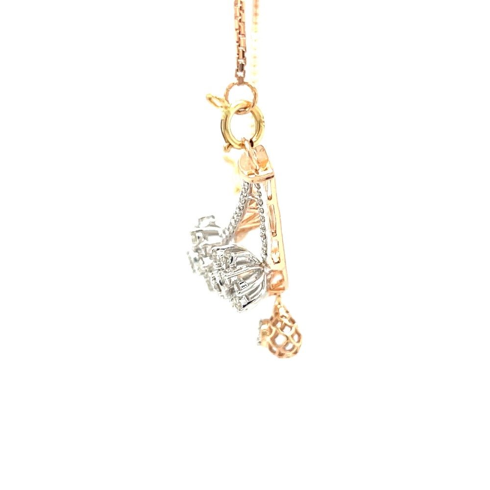 Nitya Diamond Tanmaniya Mangalsutra Pendant