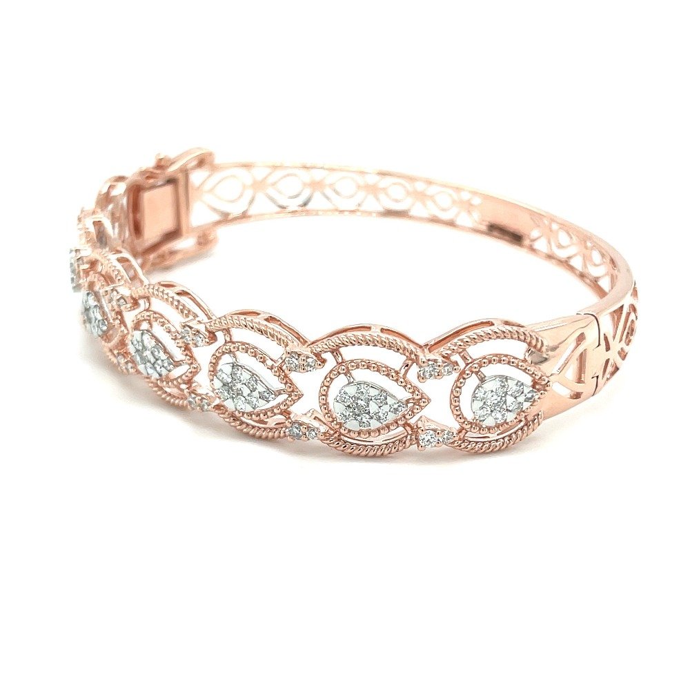 Adele Wedding Diamond Bracelet for Women in 14K Gold