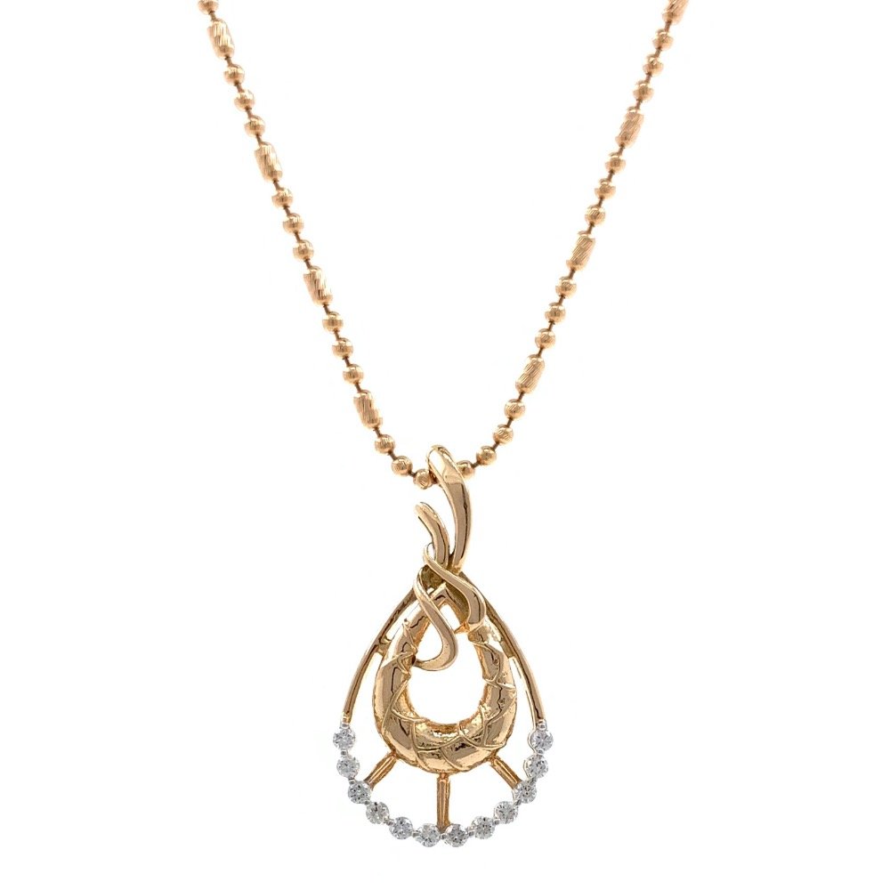 mignonne Tear Drop Diamond Pendant...