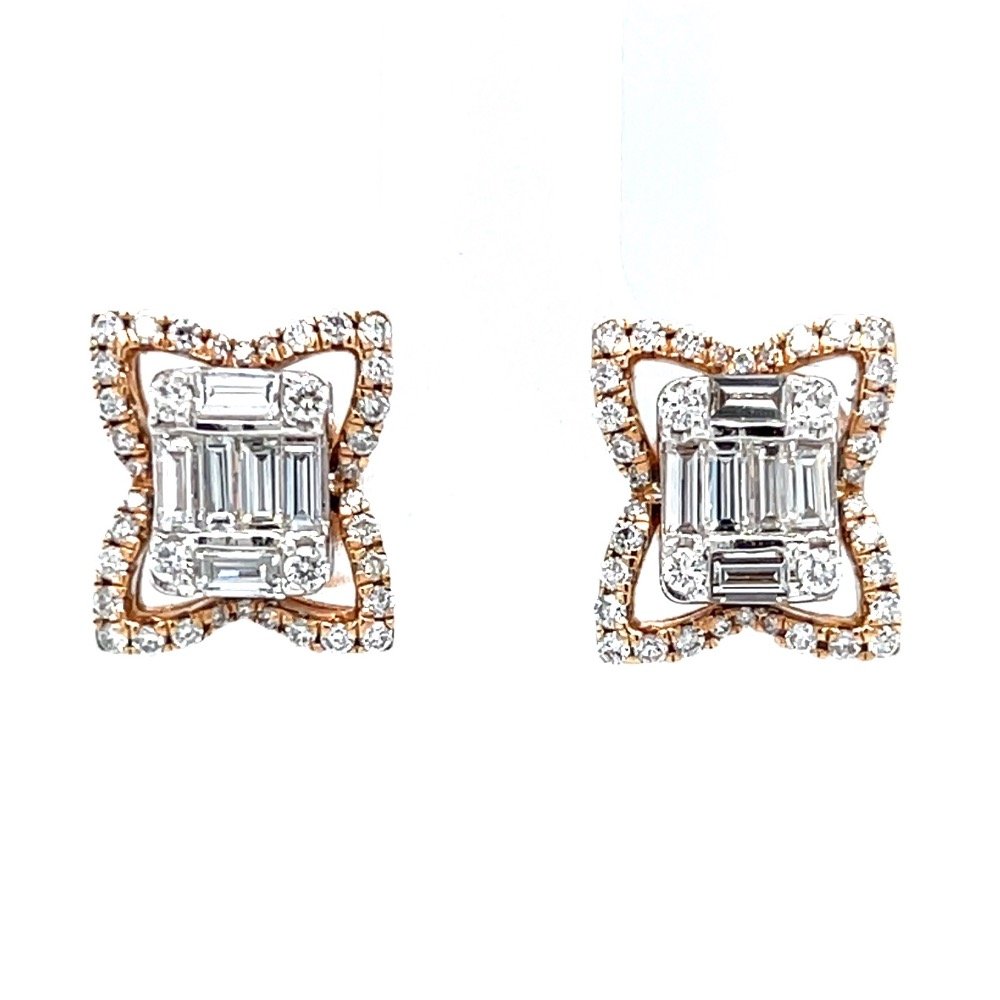 Emerald cut pressure set with butte...