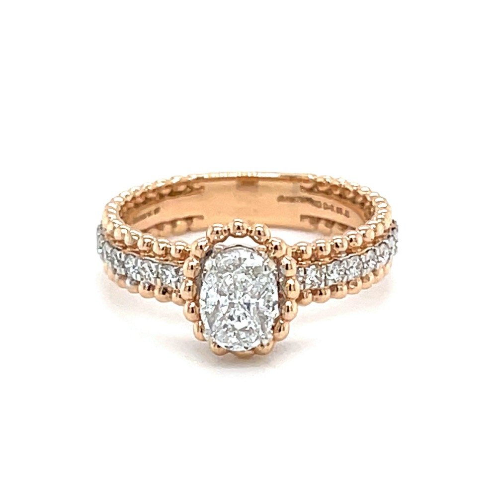 Mignon Diamond Ring with Solitaire...