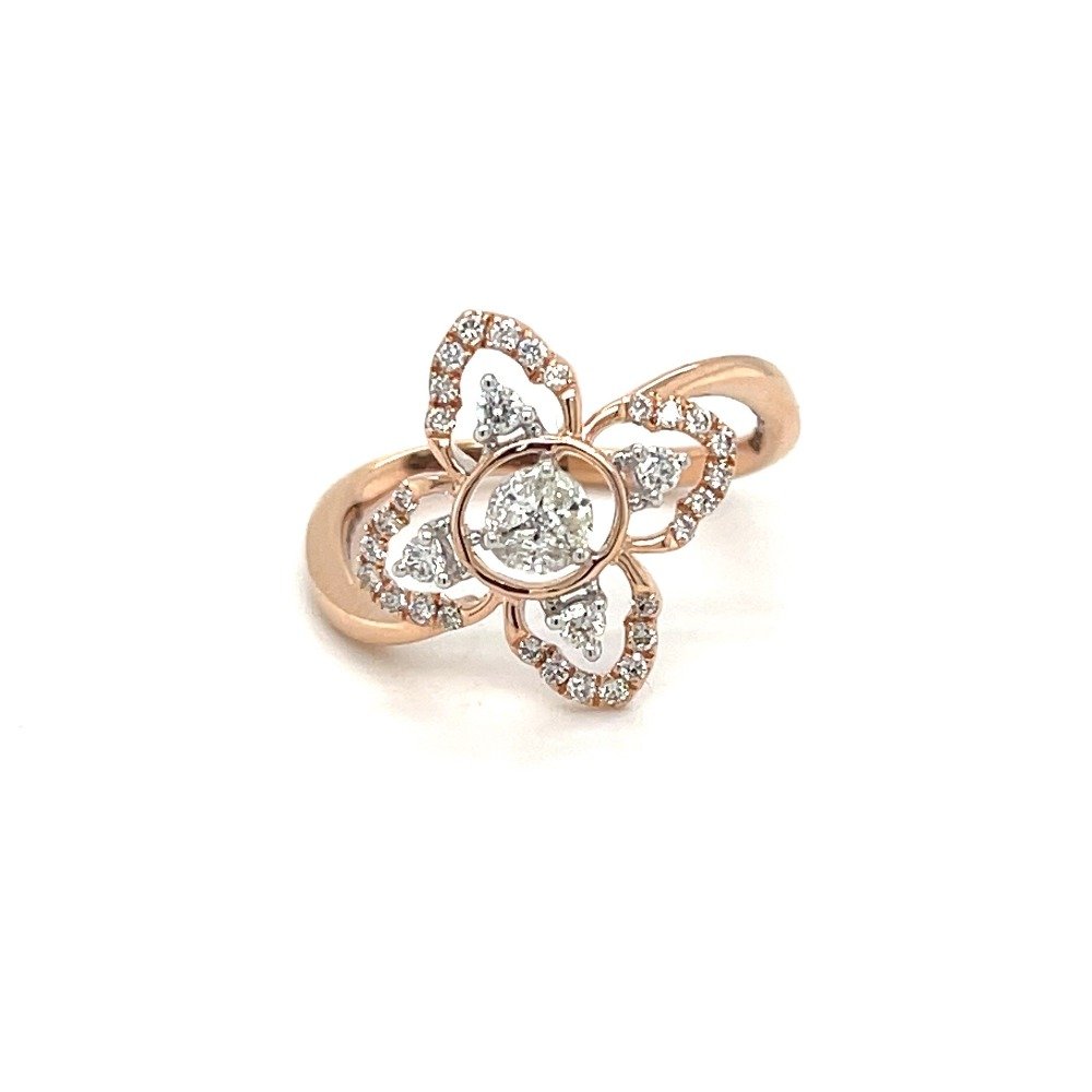 Royale Collection 18k Rose Gold Clu...