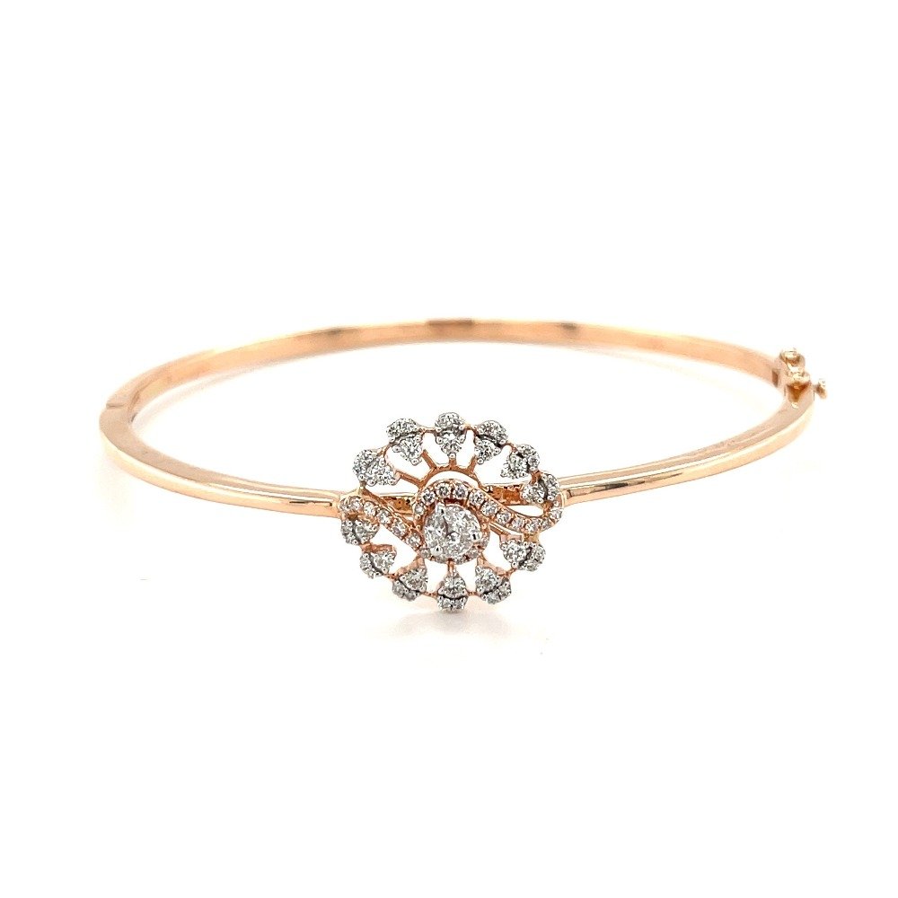 Roue Diamond Bracelet in 14k Gold with 53 Cents Diamonds