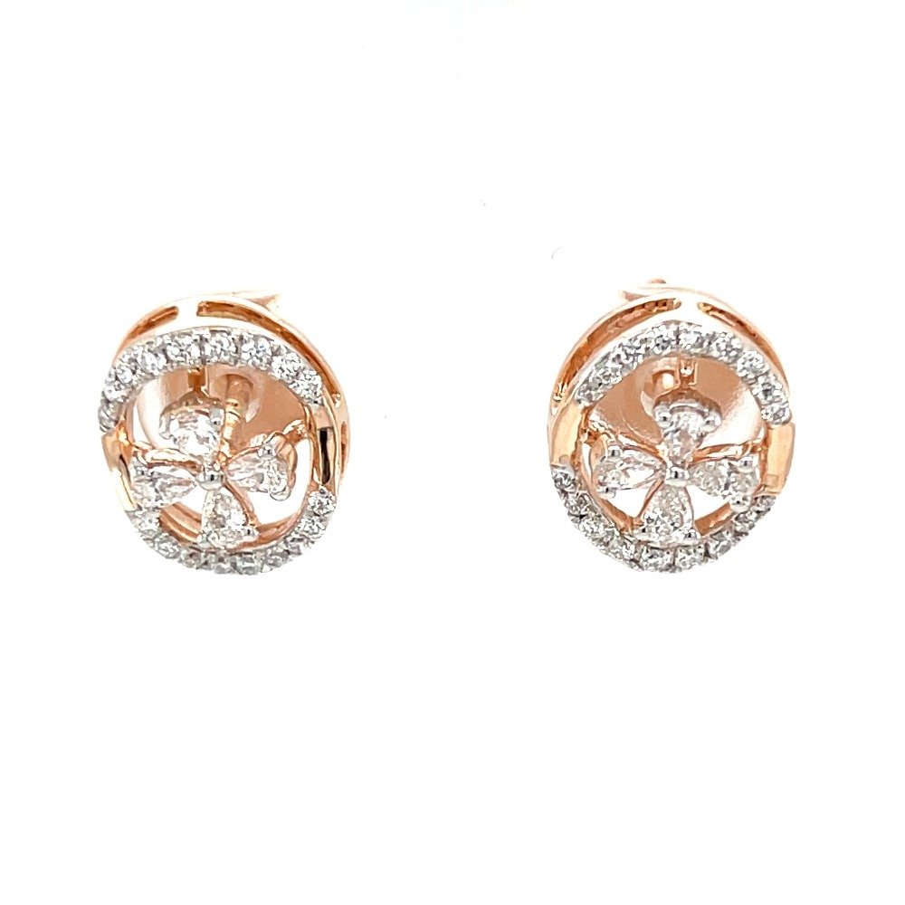 Diamond Clover Earrings A Gift from...