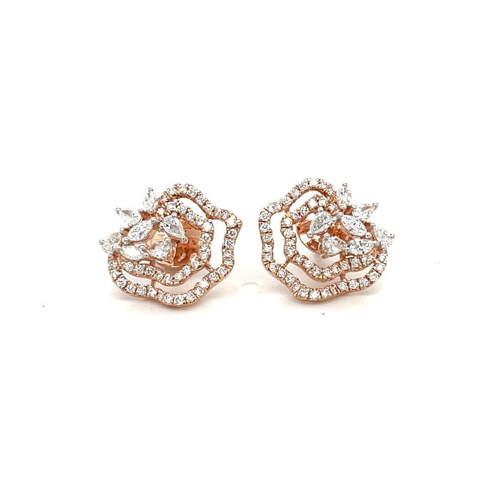 Denica Diamond Stud Earring