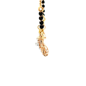 Diamond tanmaniya mangalsutra a sparkling symbol of eternal love
