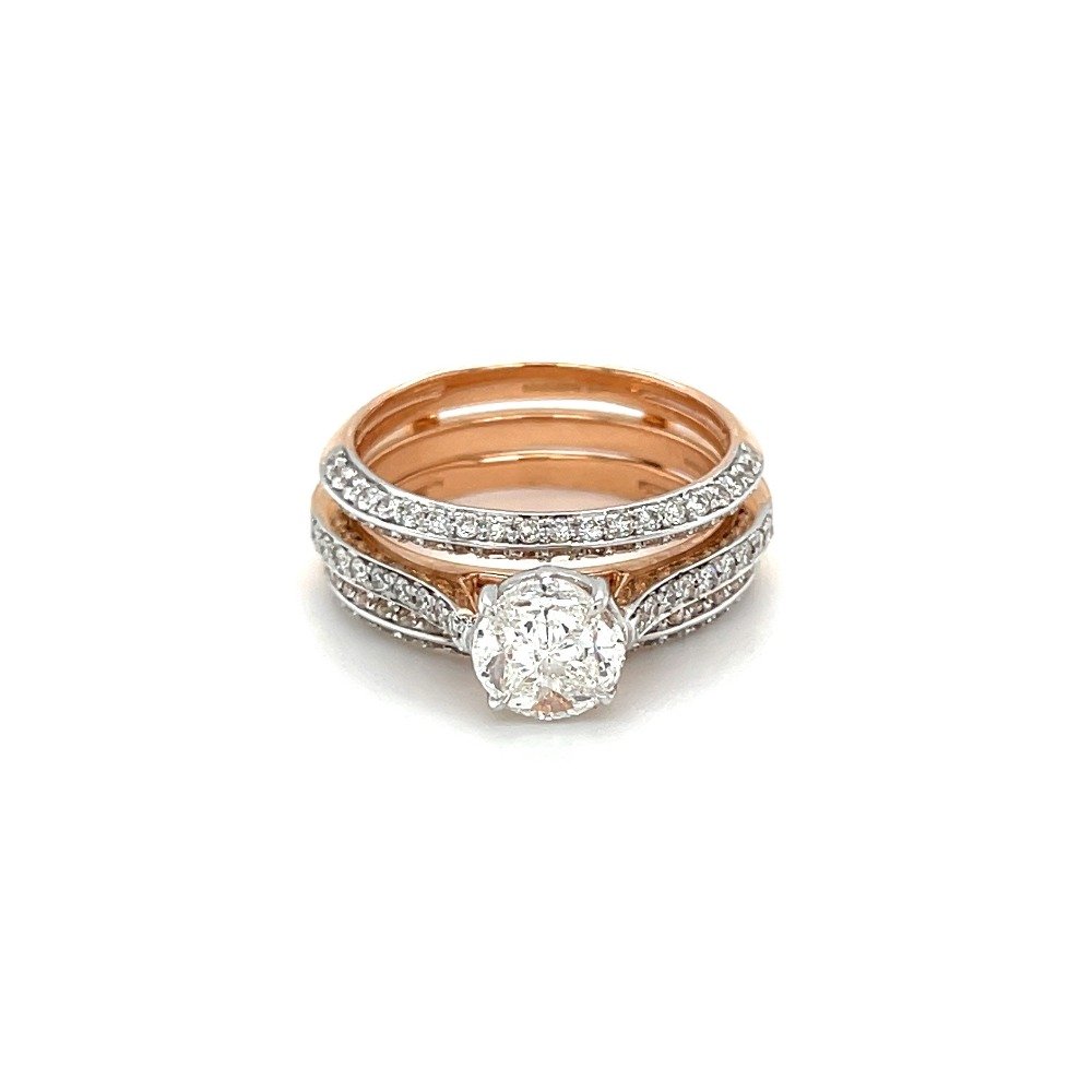 Stackable Diamond Wedding Ring for...
