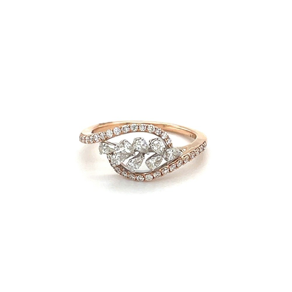 Malabar Diamond Ring with Pear Cut...