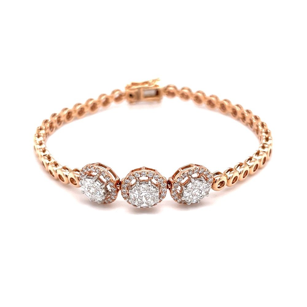 Trio pressure set eva diamonds with...