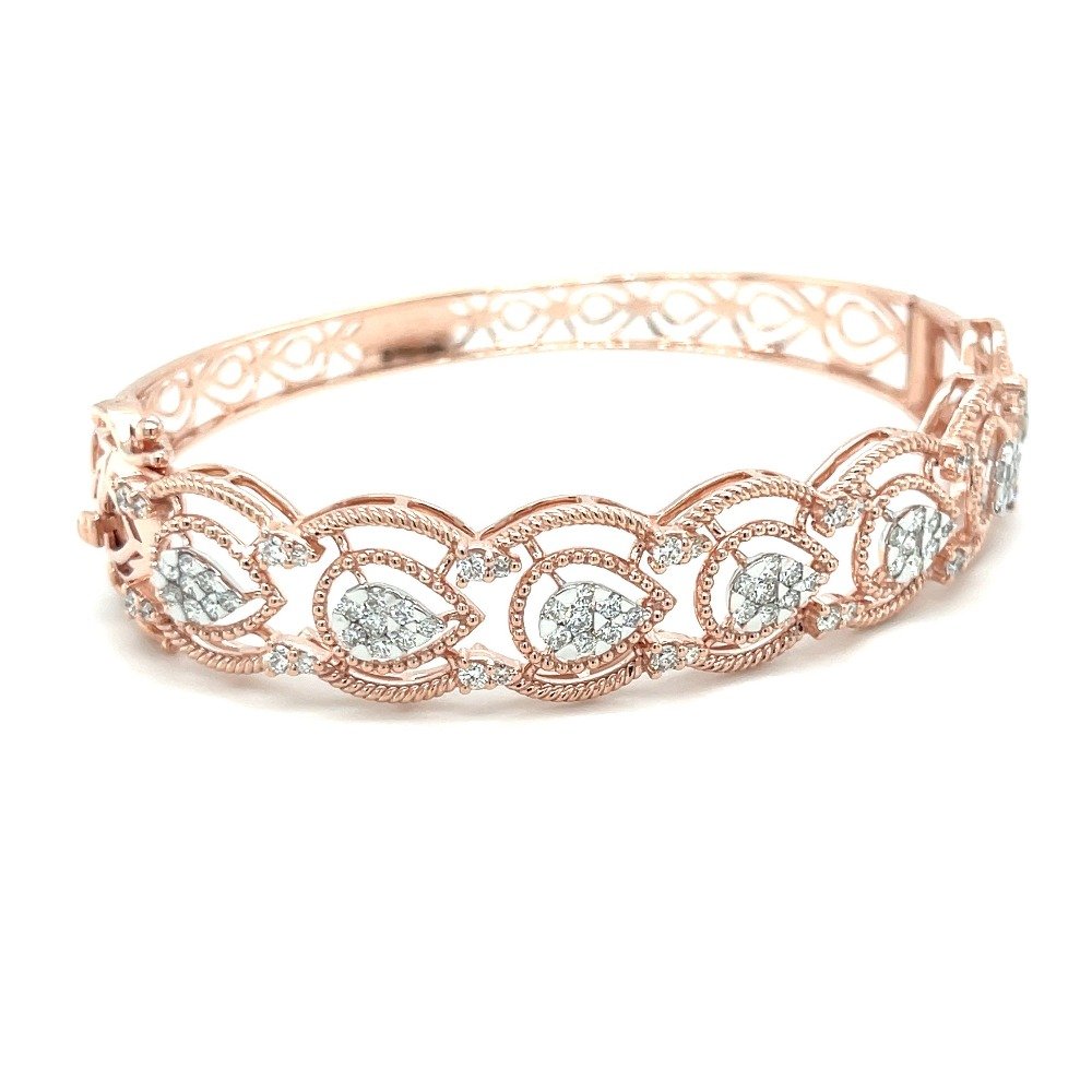 Adele Wedding Diamond Bracelet for Women in 14K Gold