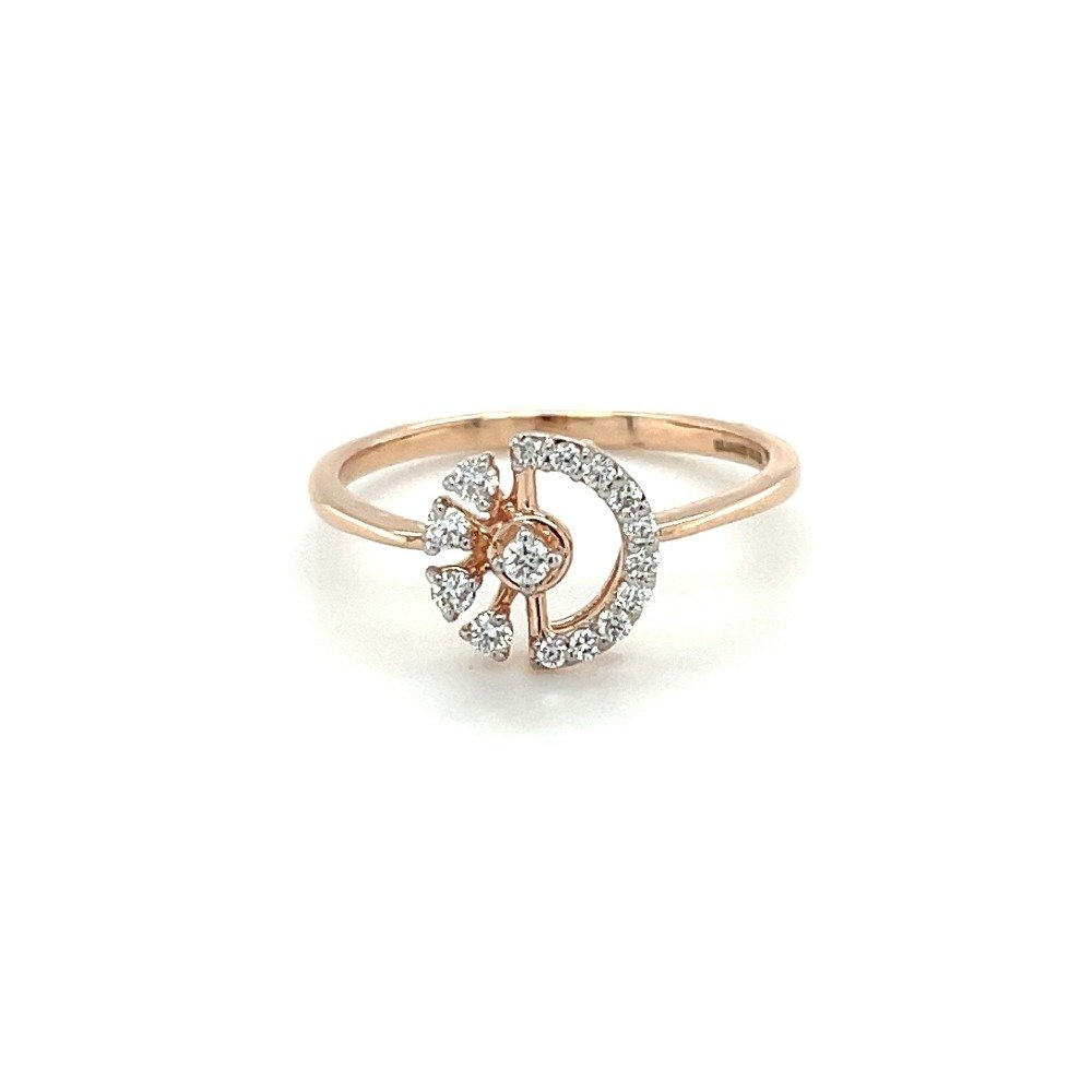 Sparkling Circle of Diamonds in 14k...