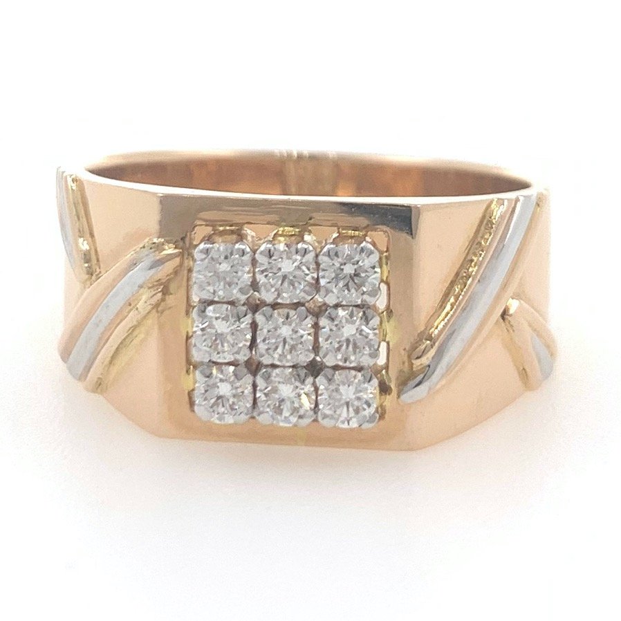 18kt / 750 rose gold fancy handmade...