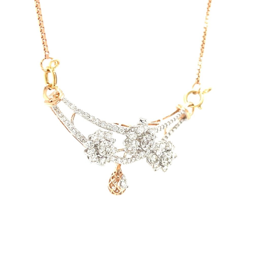 Nitya Diamond Tanmaniya Mangalsutra Pendant