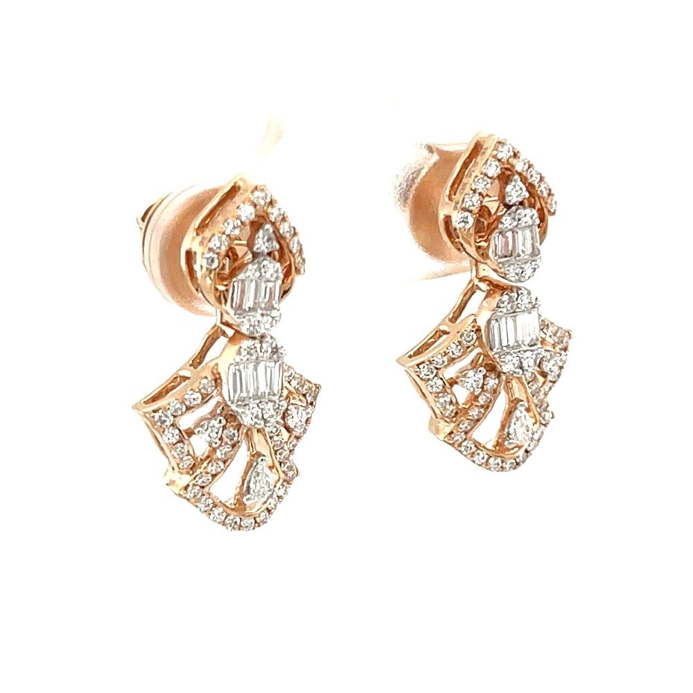 Amazing Hanging Drop Diamond Earring for Women