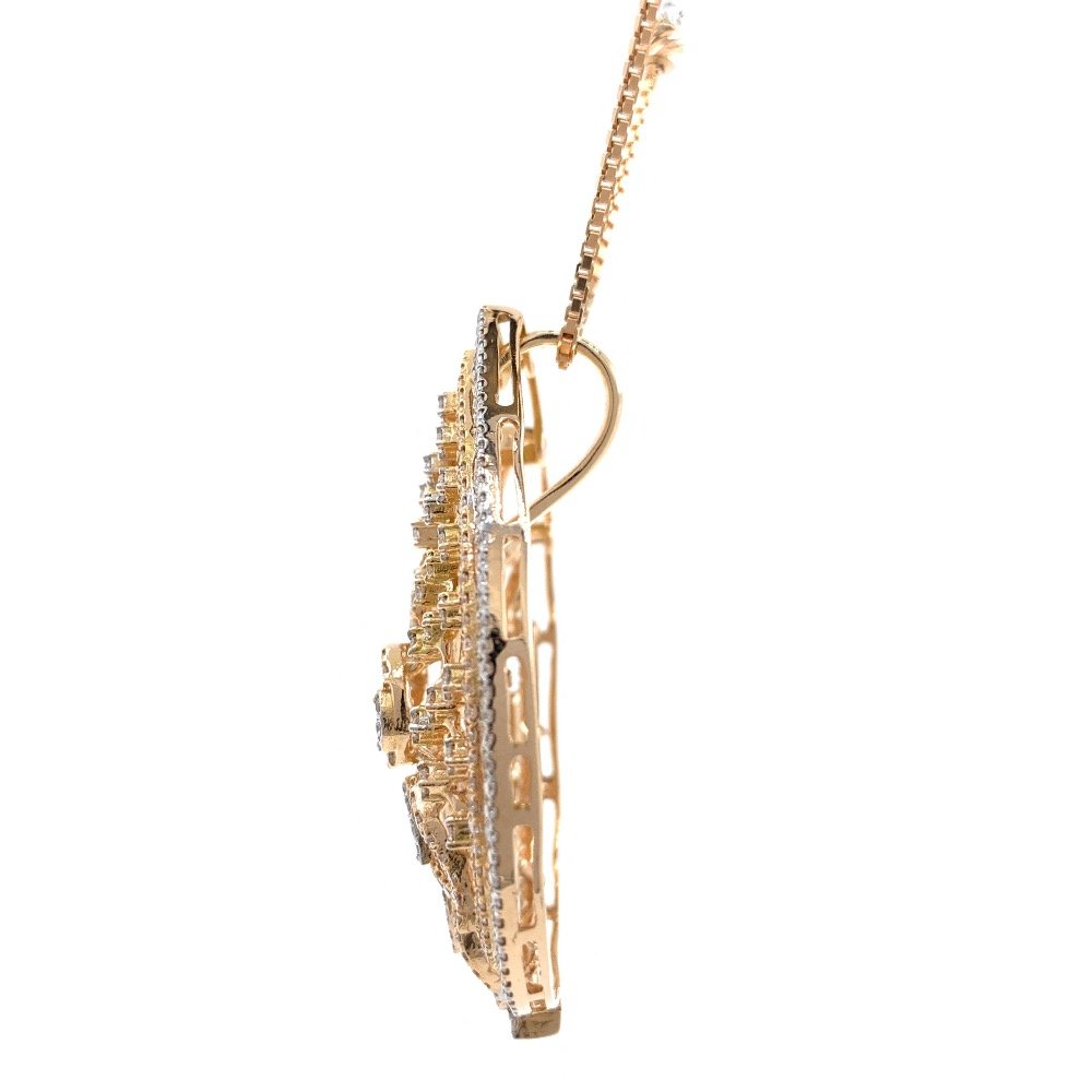 Geweldig Diamond Pendant in 18k Rose Gold 9SHP16