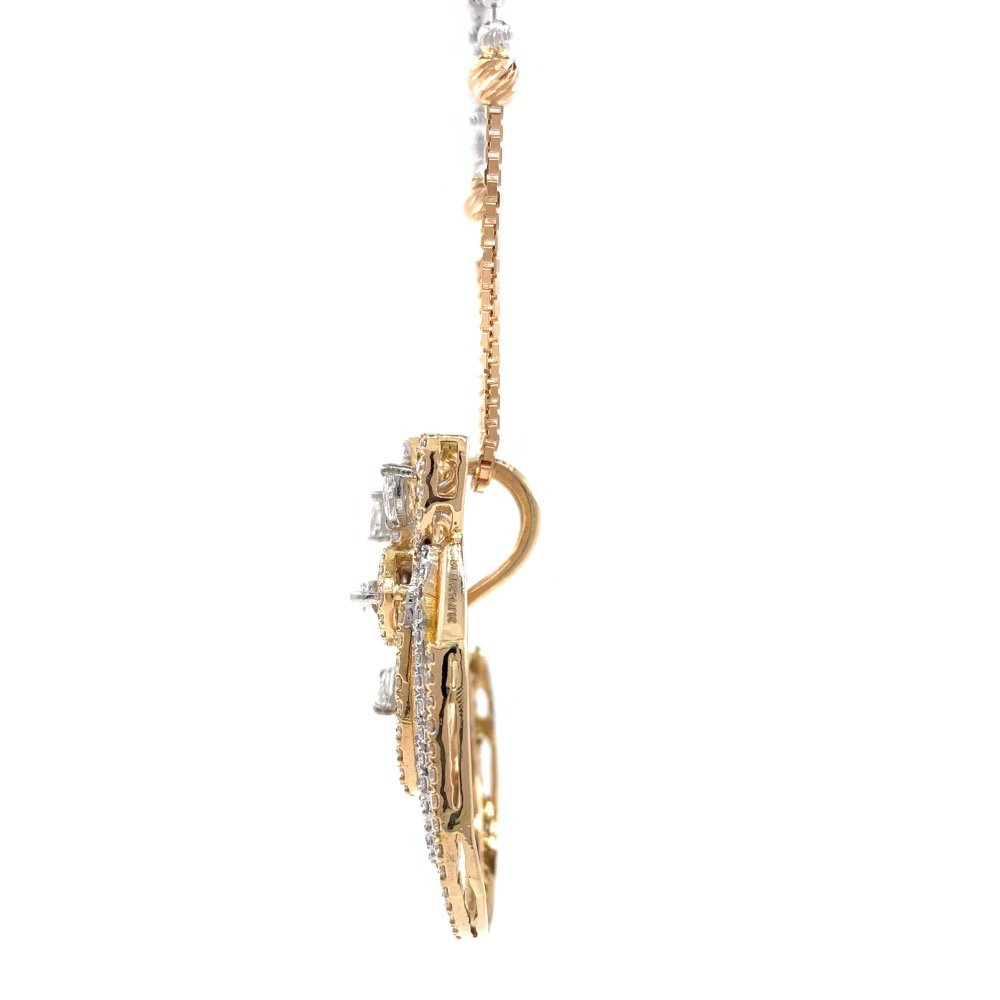 Asombrosa Diamond Pendant in Rose Gold 8SHP60