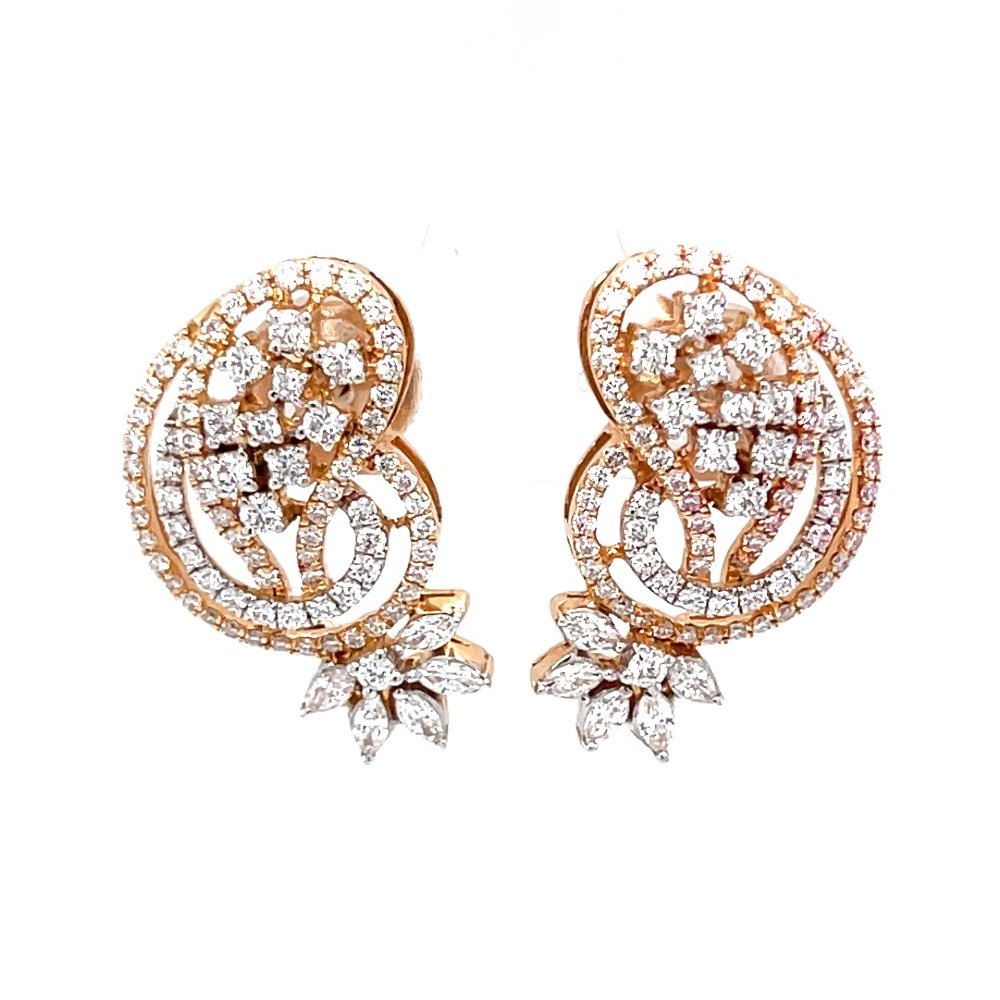 Étourdissante designer diamond earr...