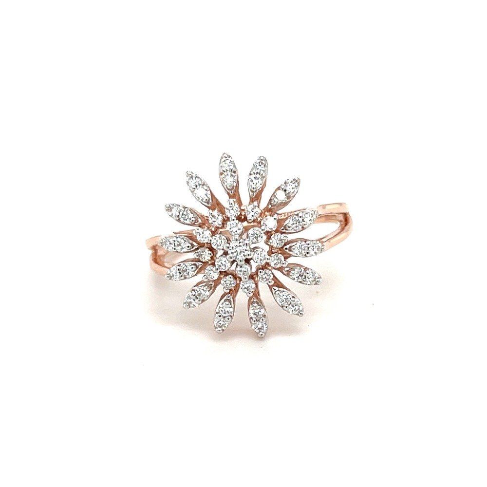 Royale Flower Diamond Ring for Women