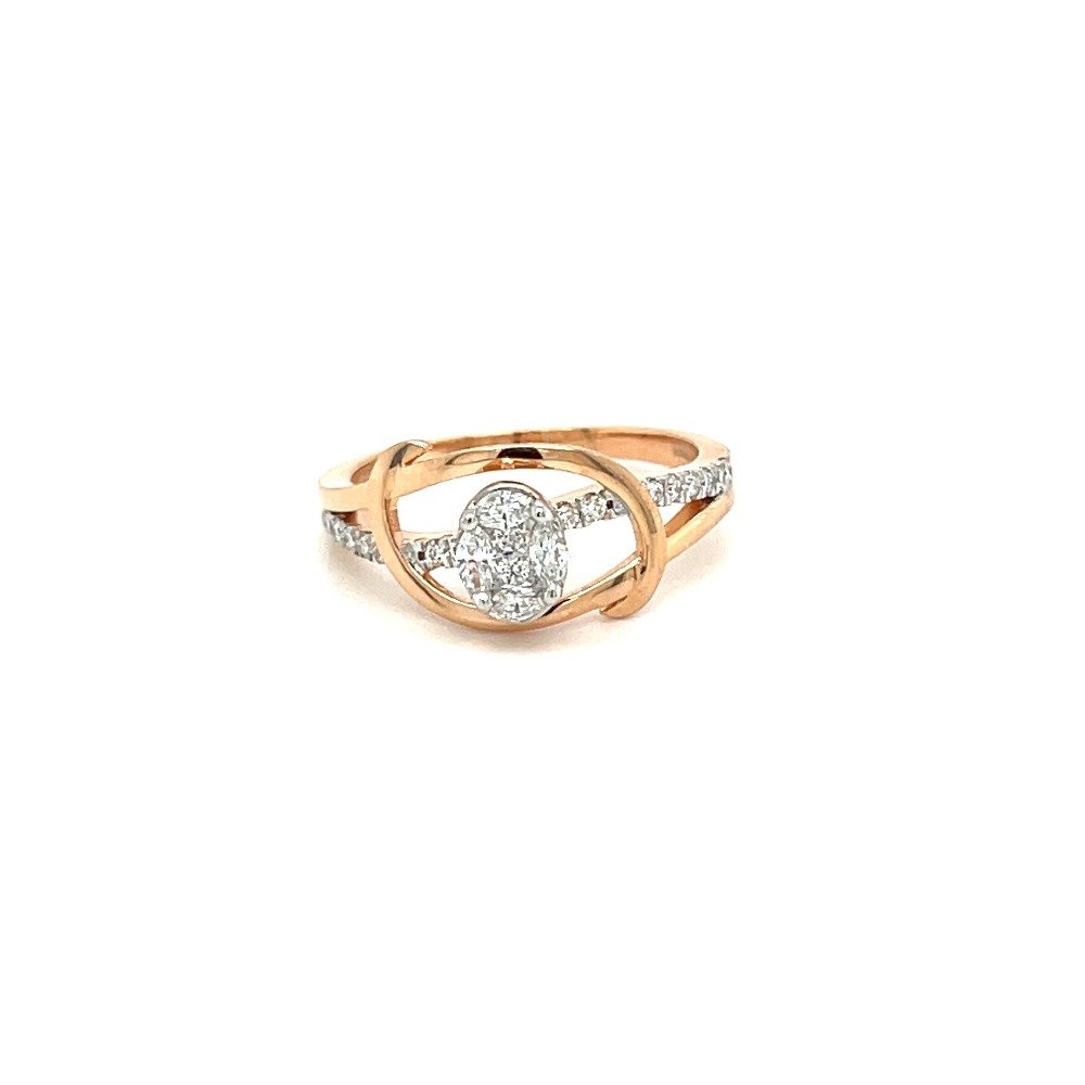 Adelia Cluster Diamond Ring by Roya...