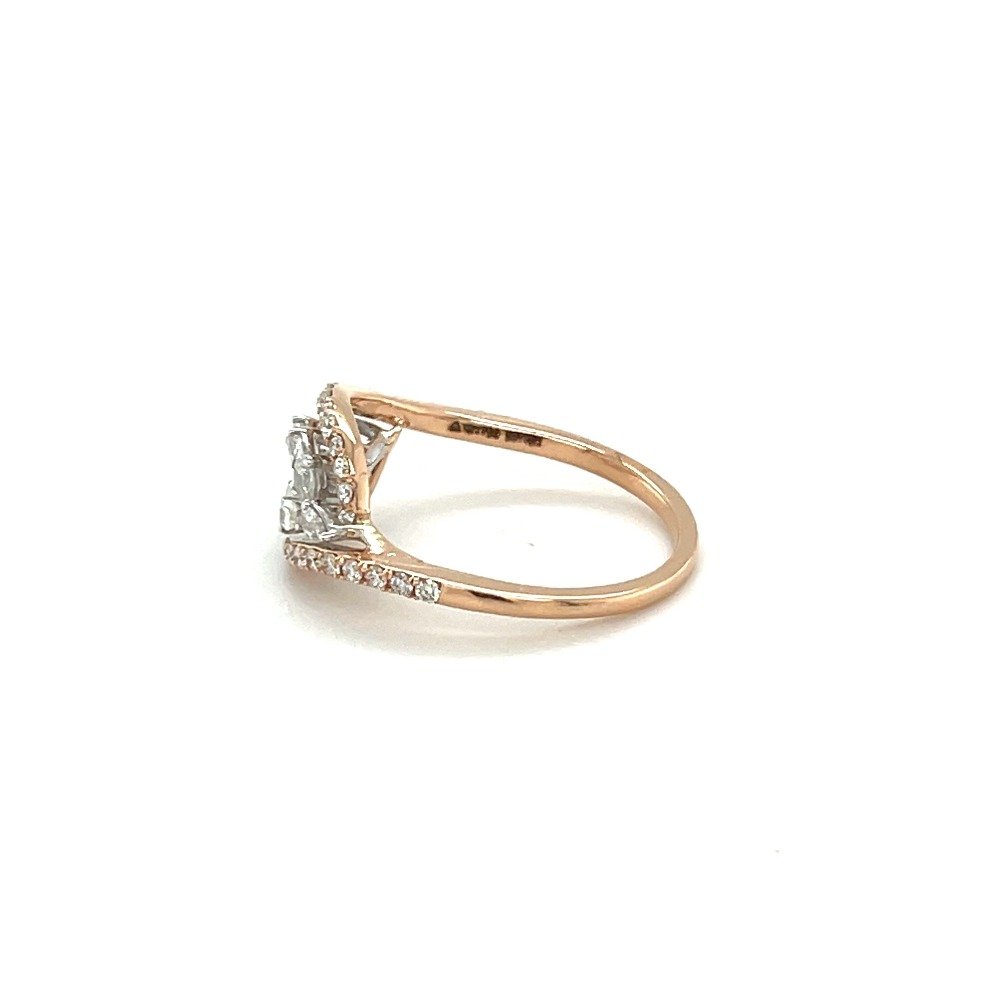 Buy quality Malabar Diamond Ring with Pear Cut Diamonds in Pune