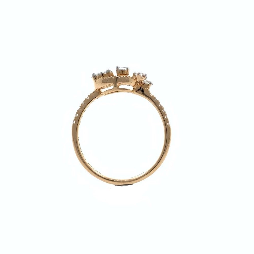 Jeune Diamond Ring for Ladies in 18k Rose Gold - 2.270 grams - VVS EF - 0.39 carats - 0LR41