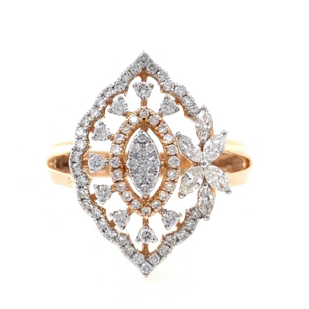 18kt / 750 rose gold contemporary m...