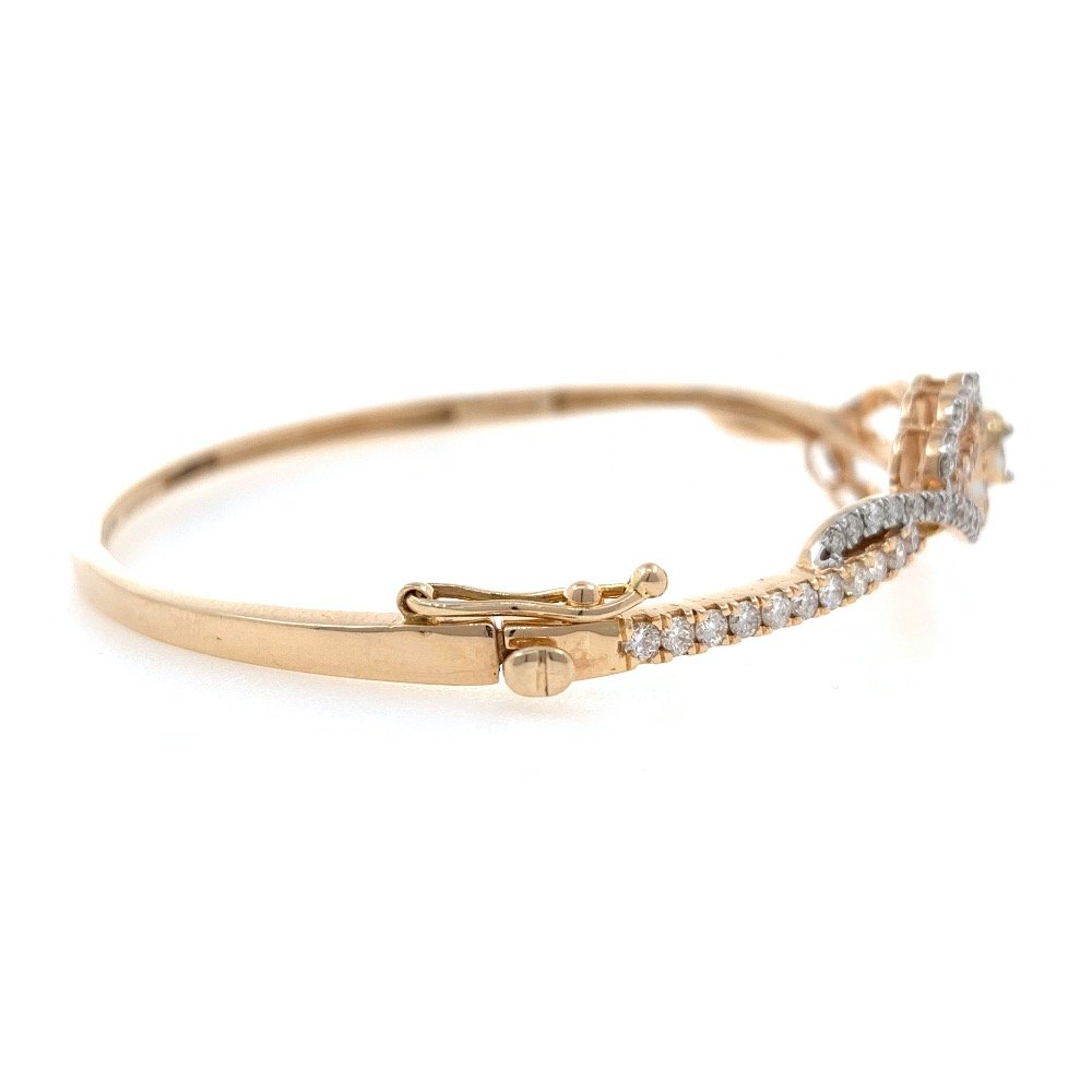 18kt / 750 rose gold classic diamond bracelet 9brc8